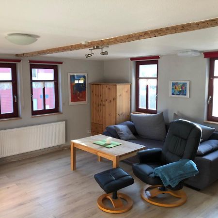 플라우에 Cafe Landart Im Thueringer Finistere 아파트 외부 사진